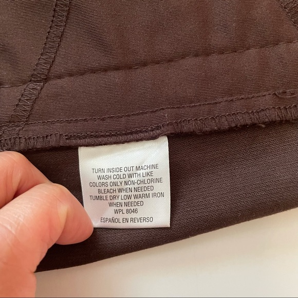 Charter Club A-Line Skirt Rich Truffle Sz 6 - Picture 10 of 12